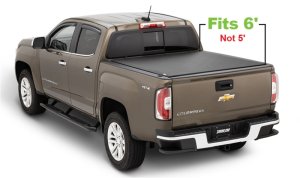 Chevrolet Colorado Tonneau Cover - Tonno Pro - Lo-Roll - Black - `15-`22